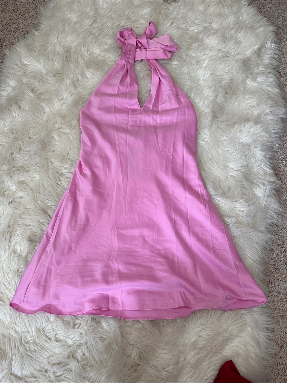 NWT wild fable Pink Halter Mini Dress